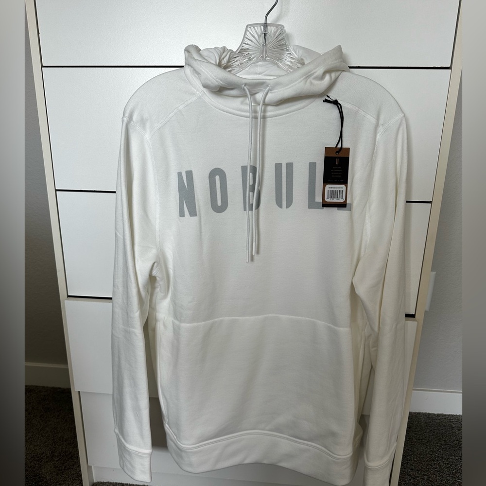 Men’s White No Bull Hoodie NWT Size Medium
